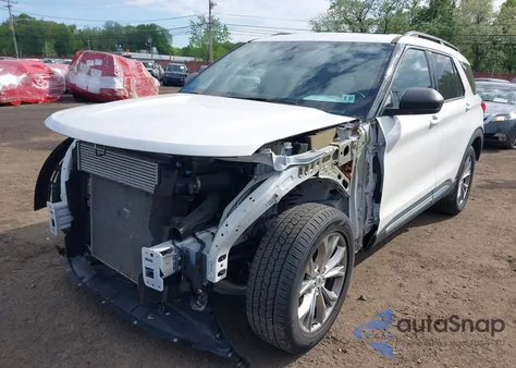 2022 Ford Explorer Xlt из США, поврежденный, VIN 1FMSK8DH8NGA78179